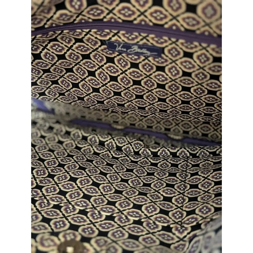 WOMENS VERA BRADLEY SIMPLY VIOLET PAISLEY TOTE